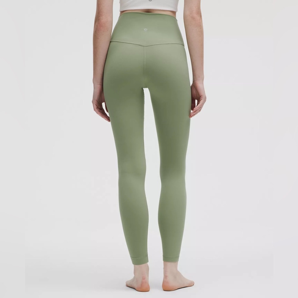 Lululemon Align High Rise Leggings Sage Green Size 4 Yoga Pants - Picture 3 of 8